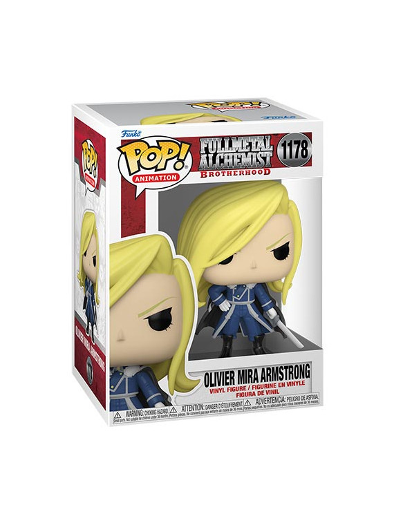 Funko pop fullmetal alchemist olivier mira armstrong 1178