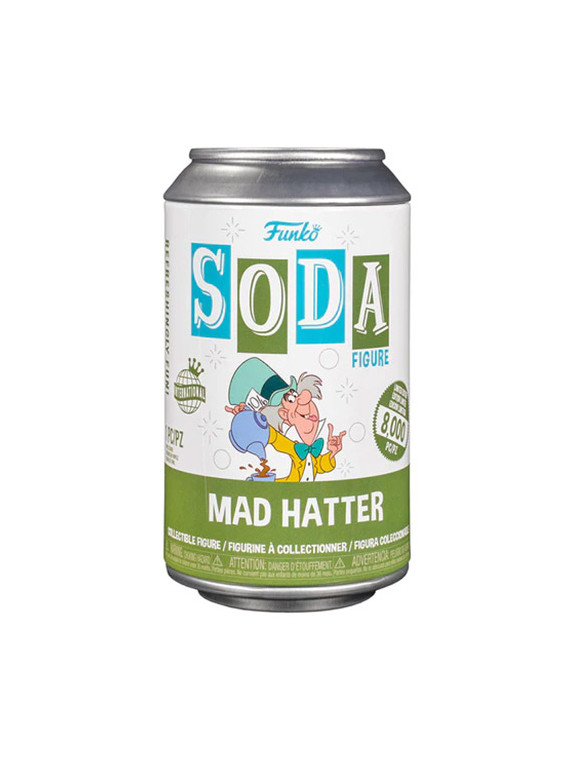 Funko soda alice in wonderland mad hatter w-chase