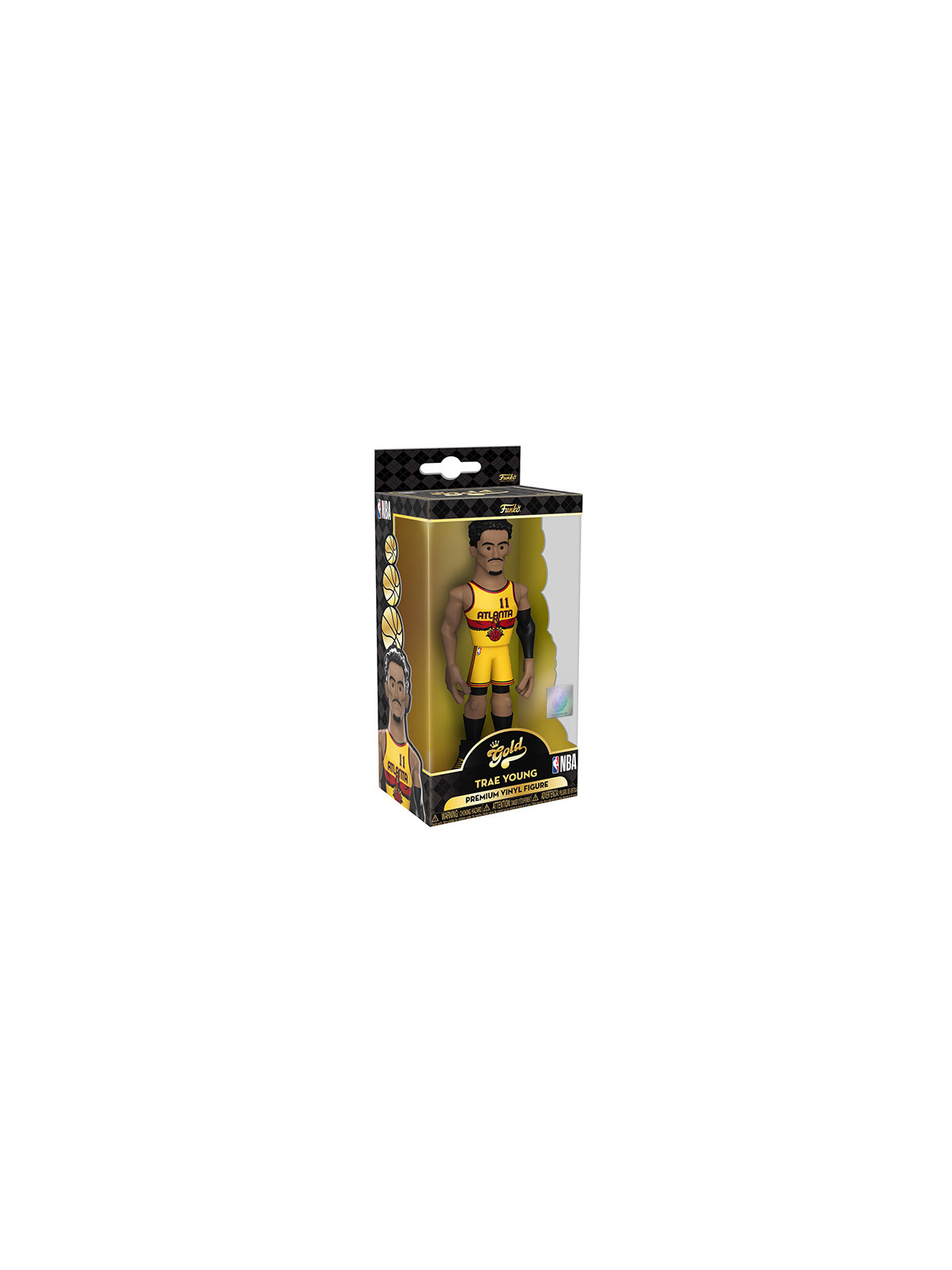 Funko gold nba atlanta hawks trae young w-chase
