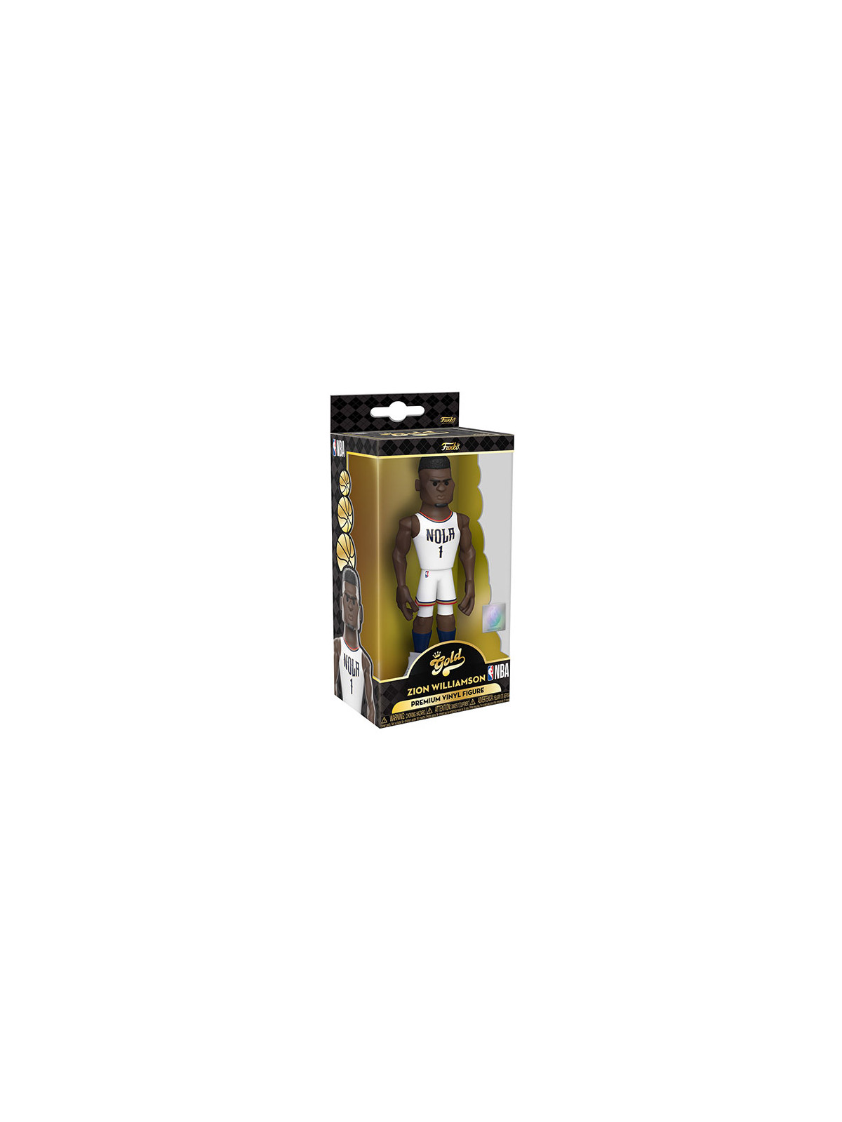 Funko gold nba new orleans pelicans zion williamson w-chase