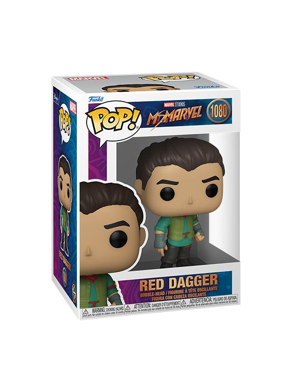 Funko pop ms. marvel red dagger 1080