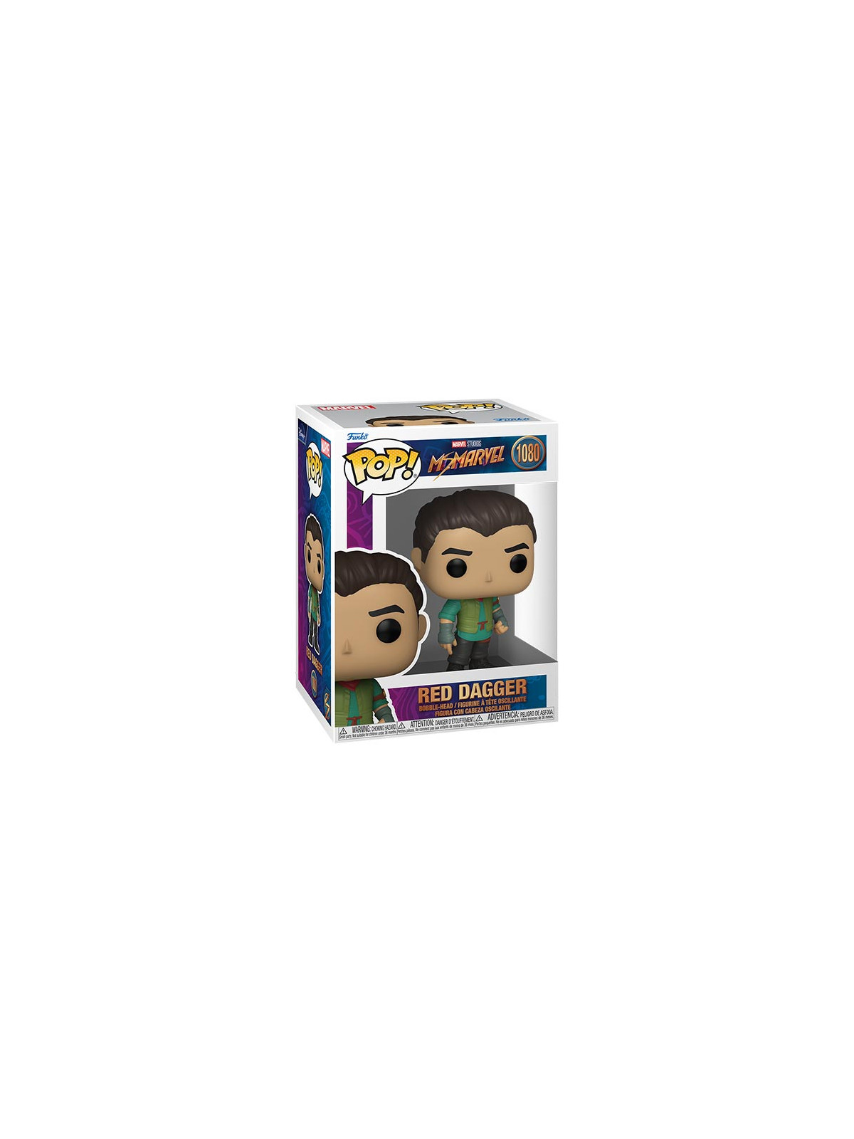 Funko pop ms. marvel red dagger 1080