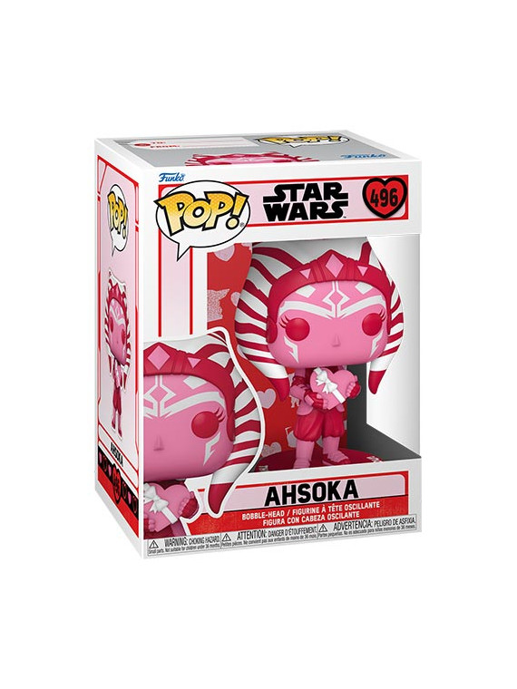 Funko pop star wars valentines s2 ahsoka 496