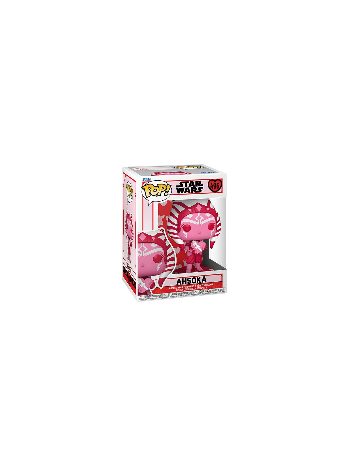 Funko pop star wars valentines s2 ahsoka 496