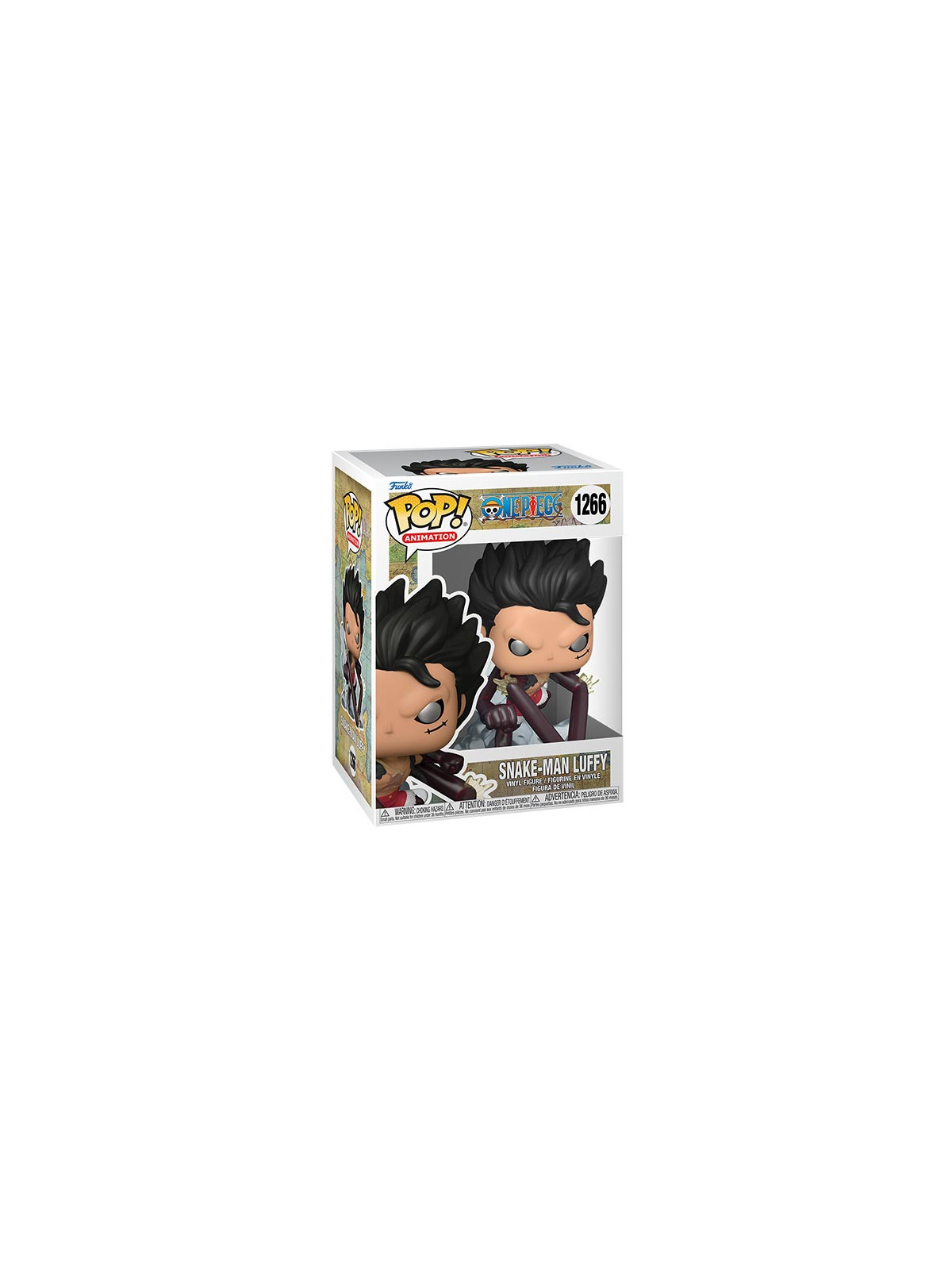 Funko pop one piece snake-man luffy 1266