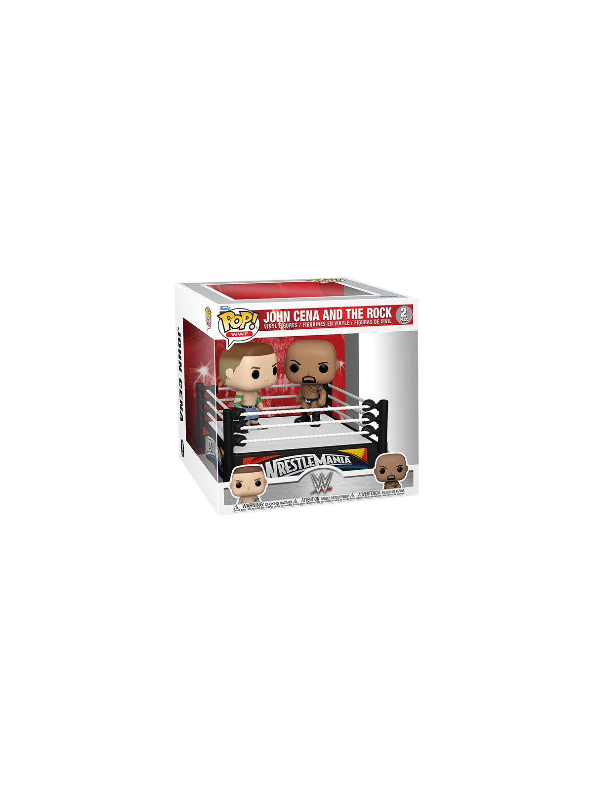 Funko moments wwe john cena vs the rock