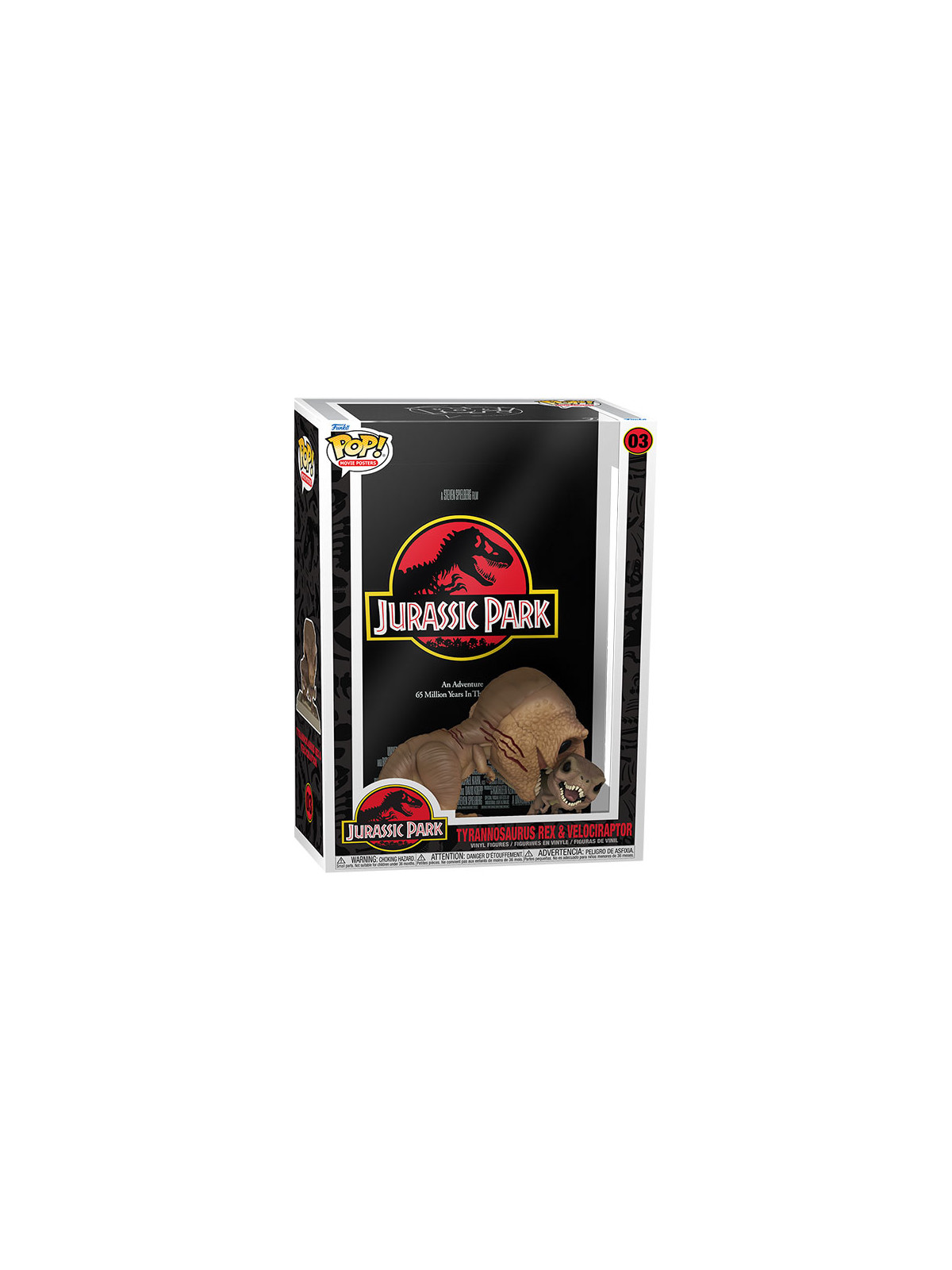 Funko pops jurassic park t-rex vs velociraptor 03