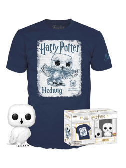Funko tee+pop harry potter edvige m
