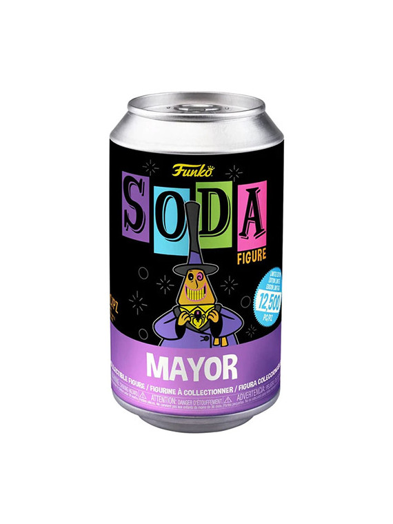 Funko soda nightmare b.c. mayor blacklight w-chase