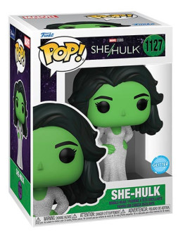 Funko pop marvel she-hulk glitter bobble 1127