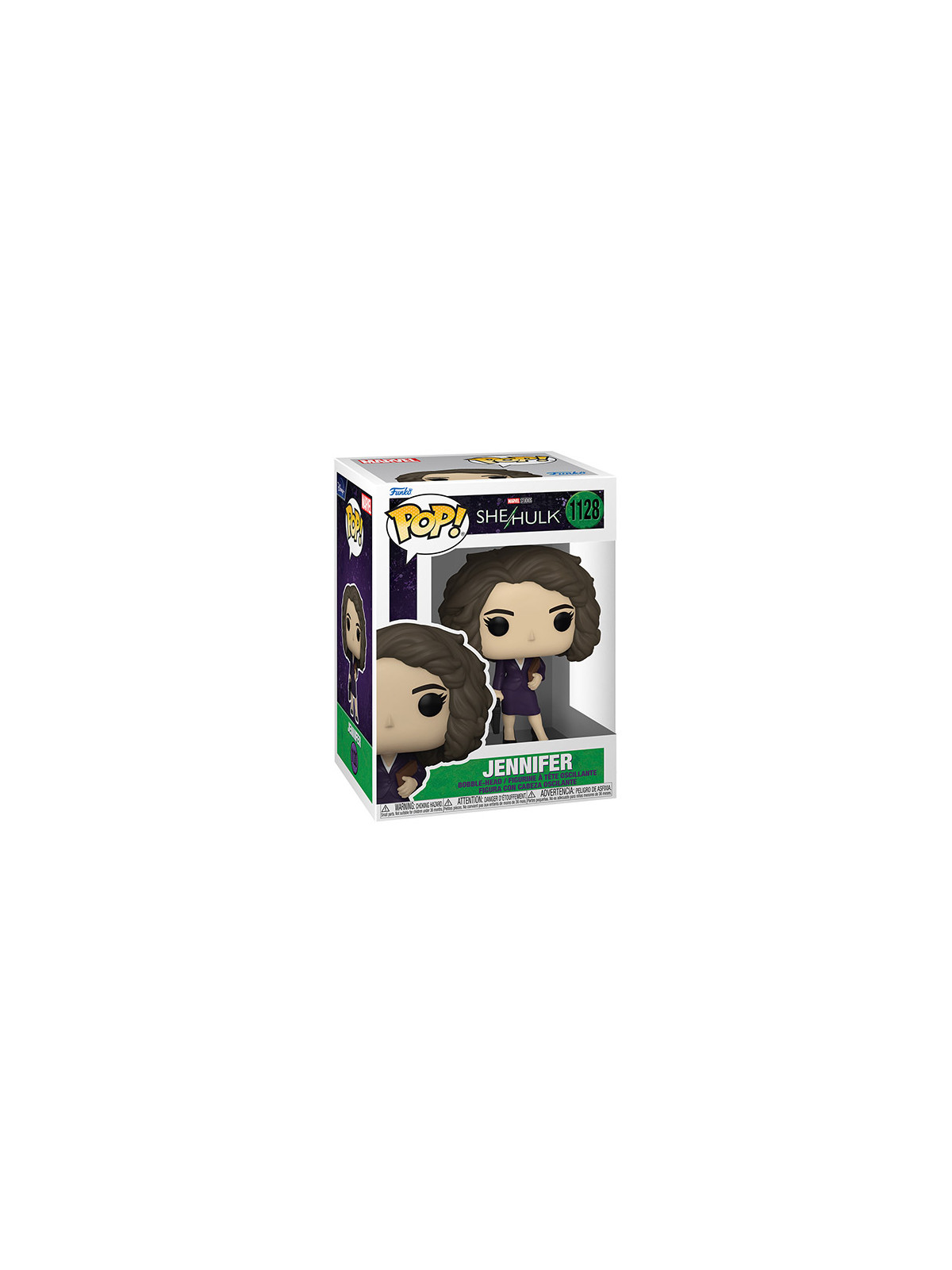 Funko pop marvel she-hulk jennifer bobble 1128
