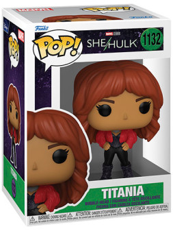 Funko pop marvel she-hulk titania bobble 1132