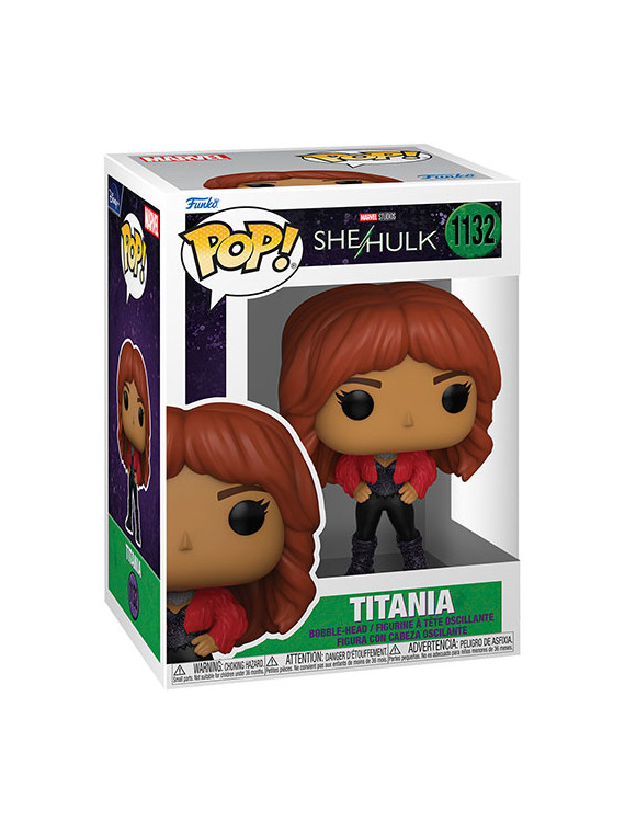 Funko pop marvel she-hulk titania bobble 1132