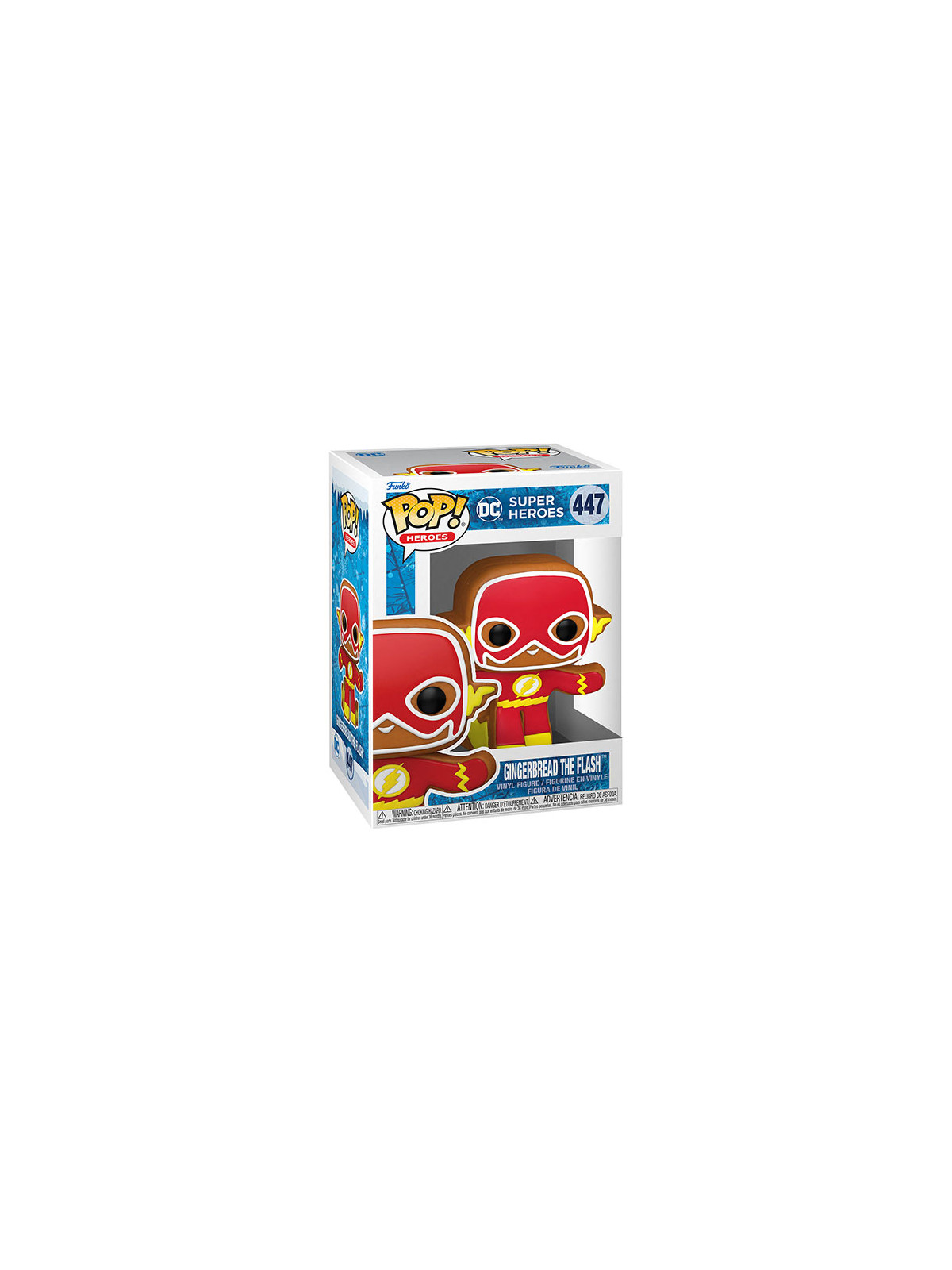 Funko pop holiday dc gingerbread the flash 447