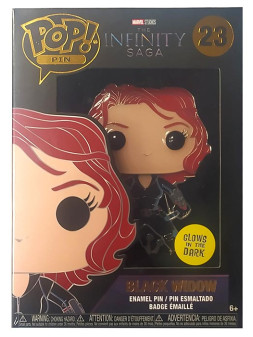 Funko pin marvel infinity saga black widow