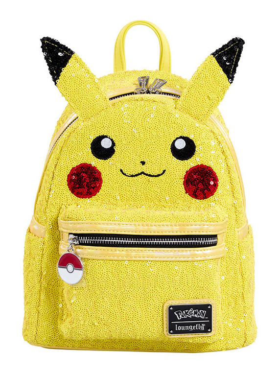 Funko loungefly mini zaino pokemon pikachu sequin