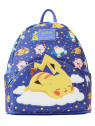 Funko loungefly mini zaino pokemon pikachu & friends sleep