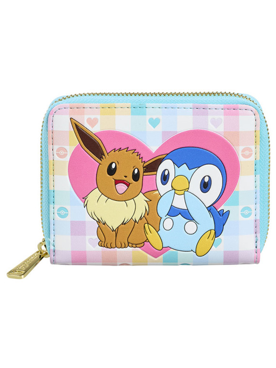 Funko loungefly portafoglio pokemon eevee & piplup