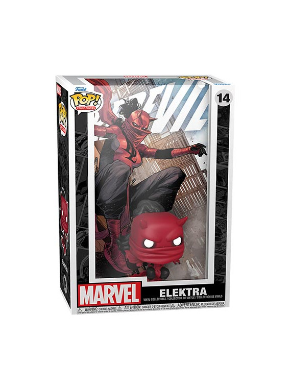 Funko pops comic cover daredevil elektra 14