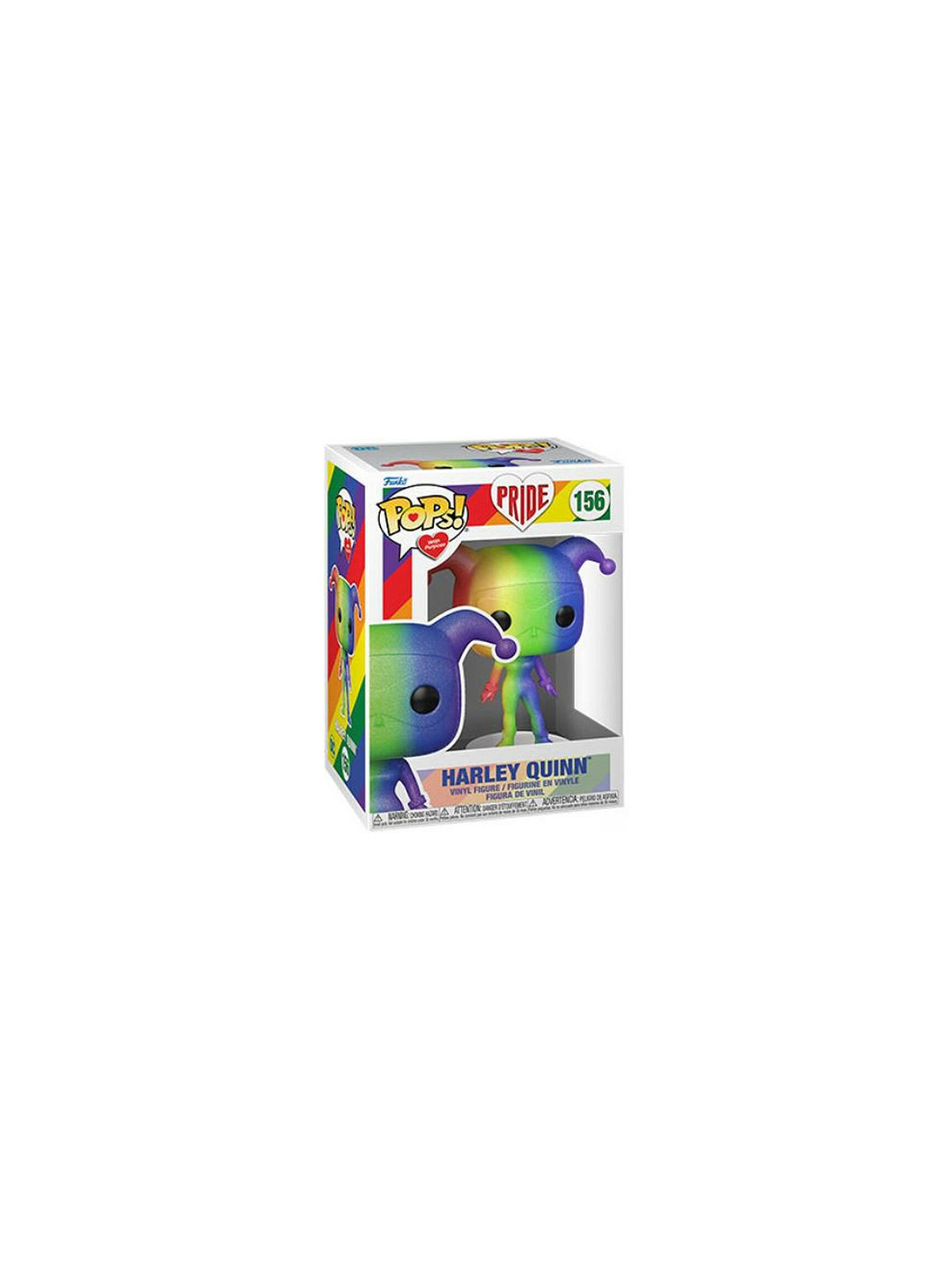 Funko pop pride heroes dc harley quinn 156