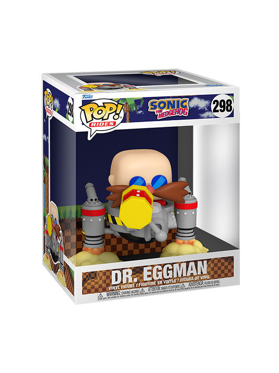Funko pops rides sonic the hedgehog dr. eggman 298