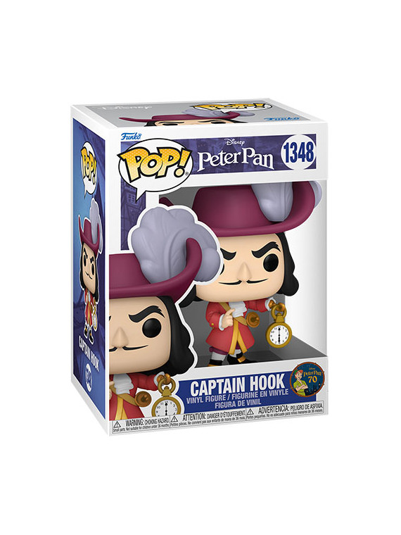 Funko pop peter pan 70th captain hook 1348
