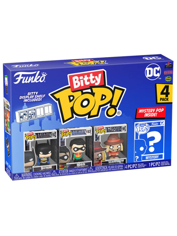 Funko bitty pop 4 pack dc batman