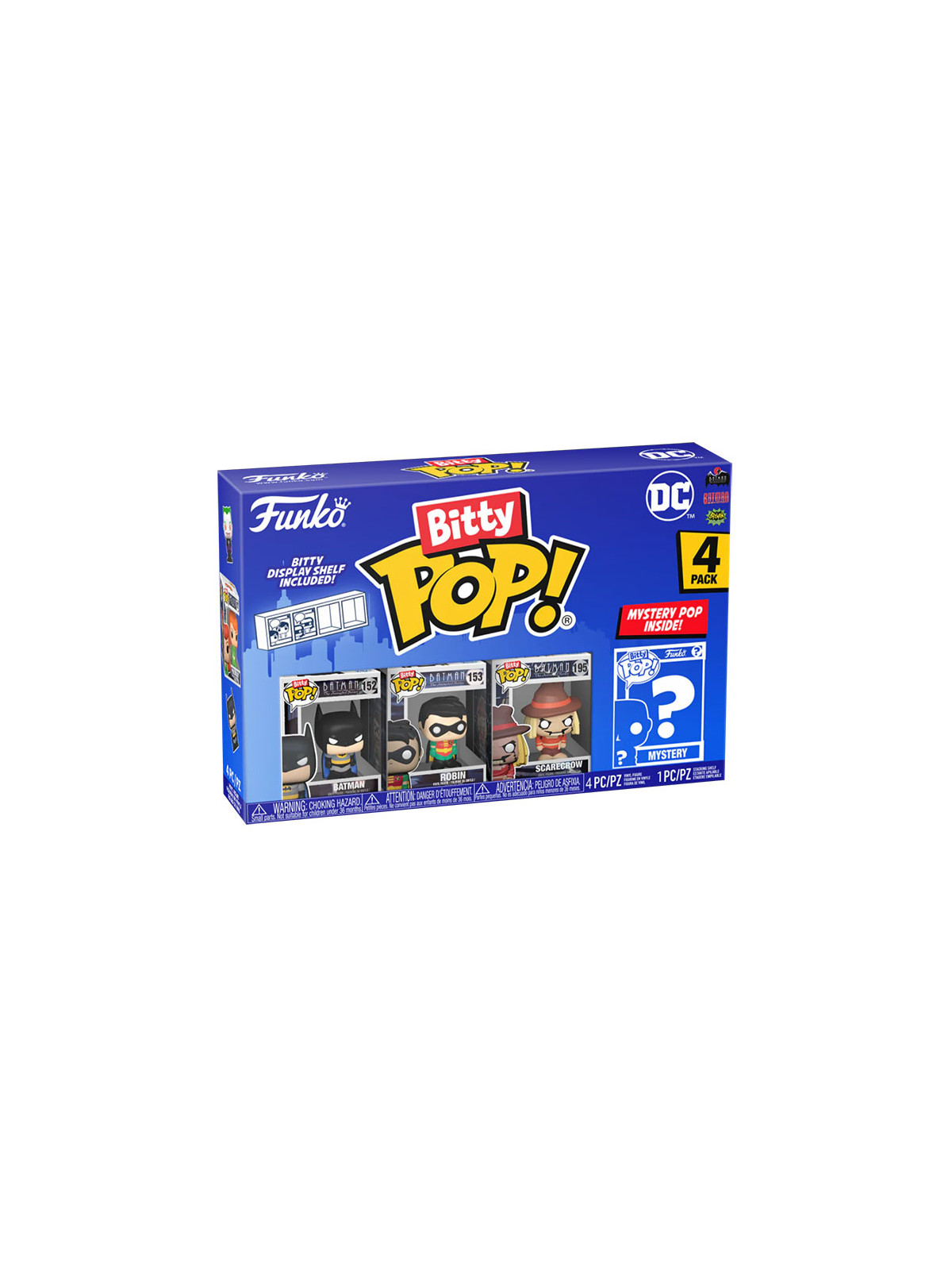 Funko bitty pop 4 pack dc batman