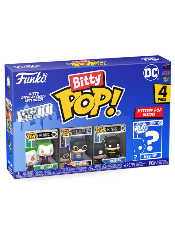Funko bitty pop 4 pack dc the joker