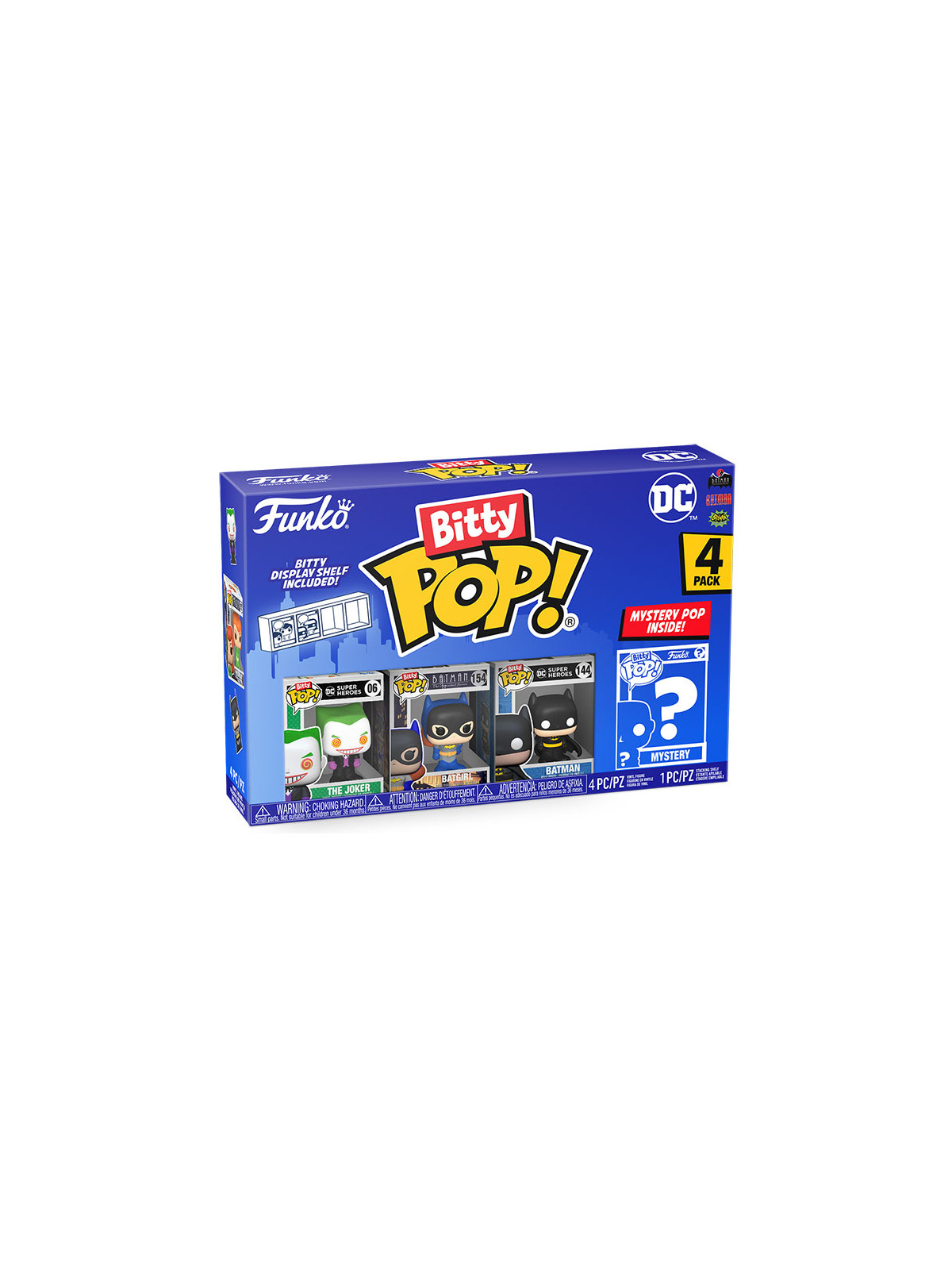 Funko bitty pop 4 pack dc the joker