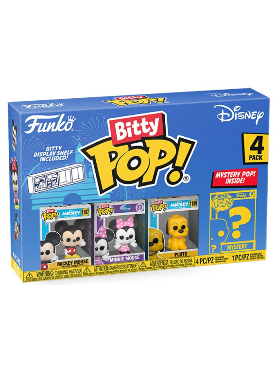 Funko bitty pop 4 pack disney mickey
