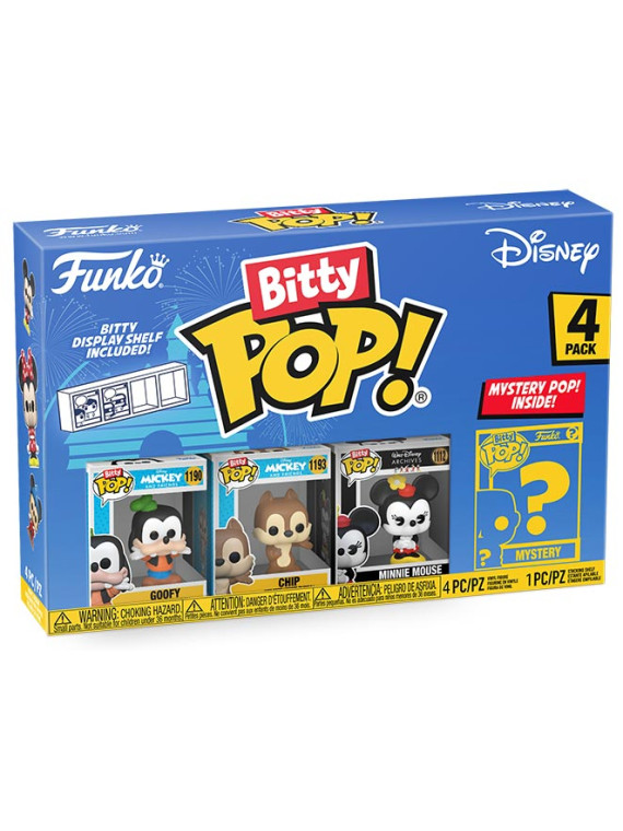 Funko bitty pop 4 pack disney goofy