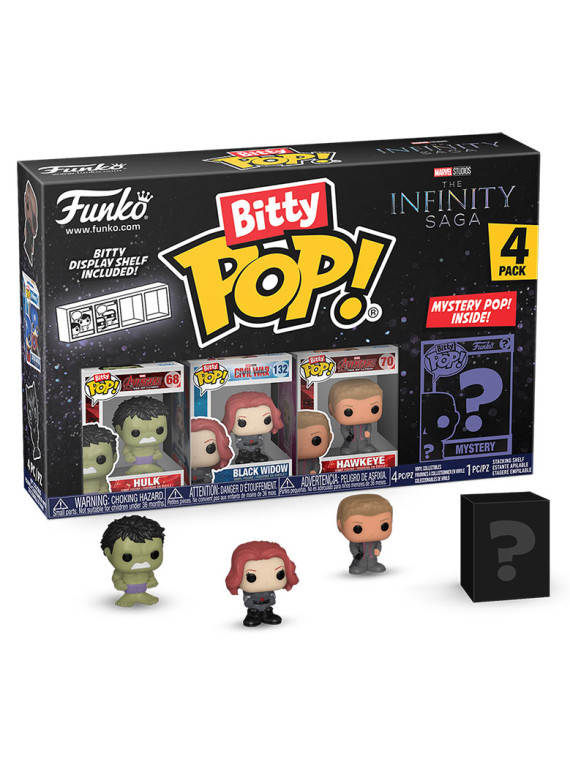 Funko bitty pop 4 pack marvel infinity saga hulk