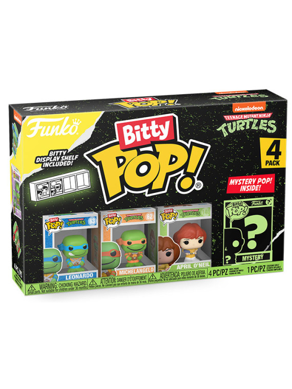 Funko bitty pop 4 pack tmnt turtles leonardo