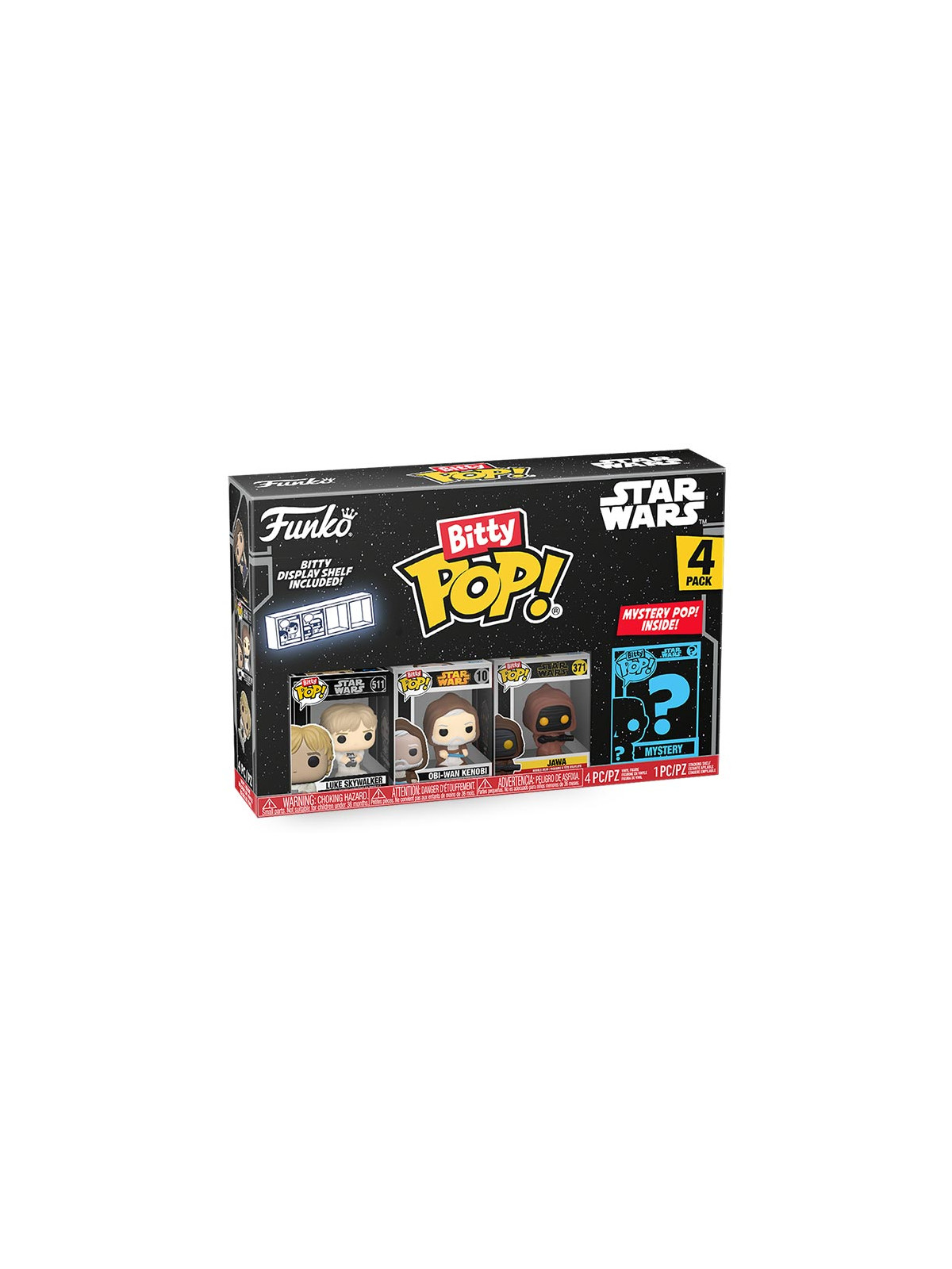 Funko bitty pop 4 pack star wars luke