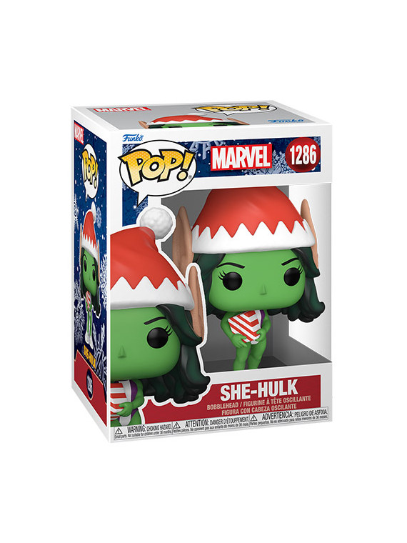 Funko pop holiday marvel she-hulk bobble 1286