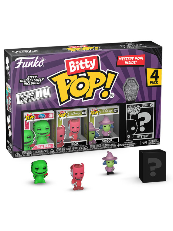 Funko bitty pop 4 pack nightmare b.c. oogie boogie