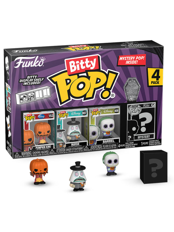 Funko bitty pop 4 pack nightmare b.c. pumpkin king