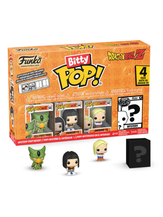 Funko bitty pop 4 pack dragon ball z cell (first form)