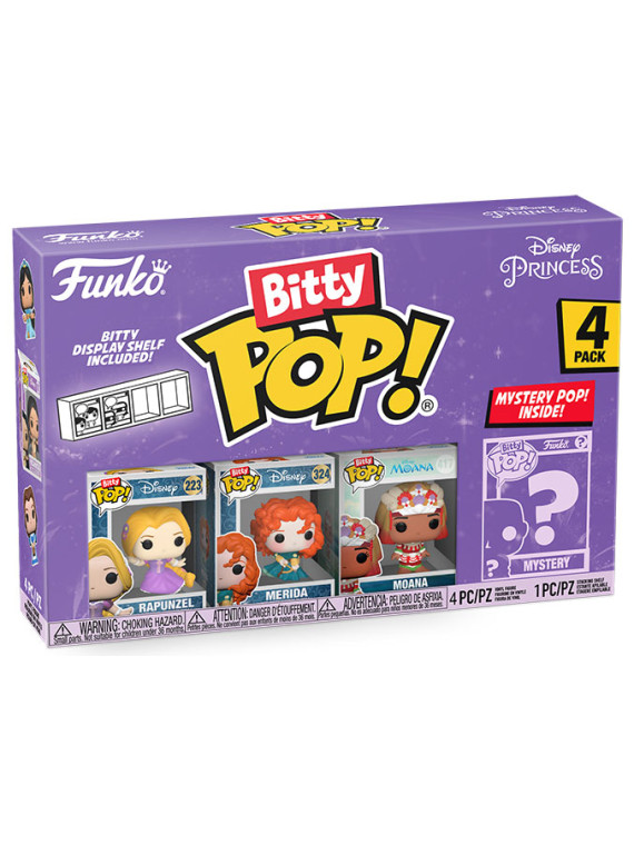 Funko bitty pop 4 pack disney princess rapunzel