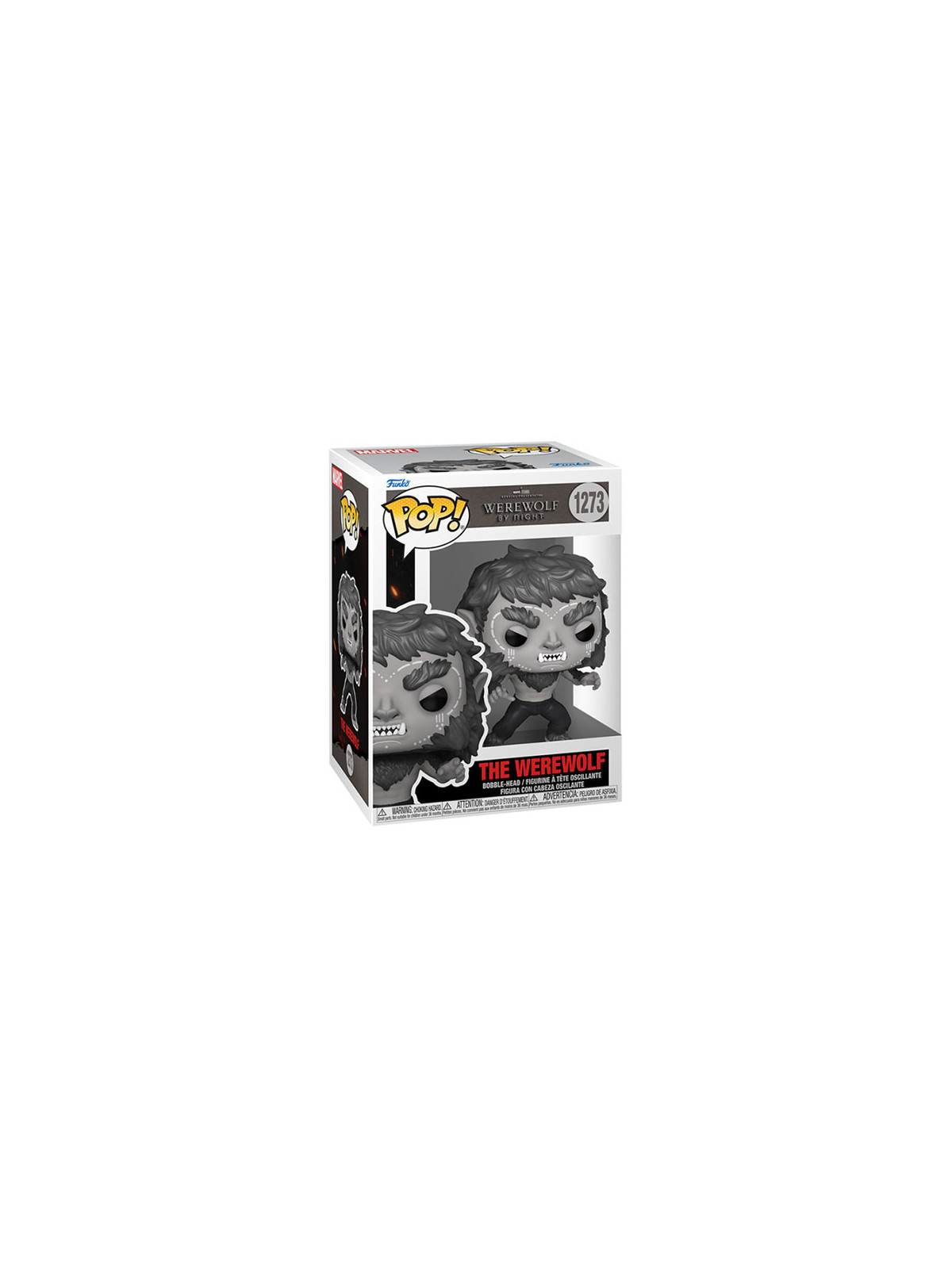 Funko pop marvel werewolf by night the werewolf 1273