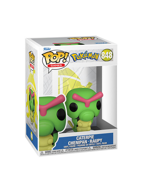 Funko pop pokemon caterpie 848