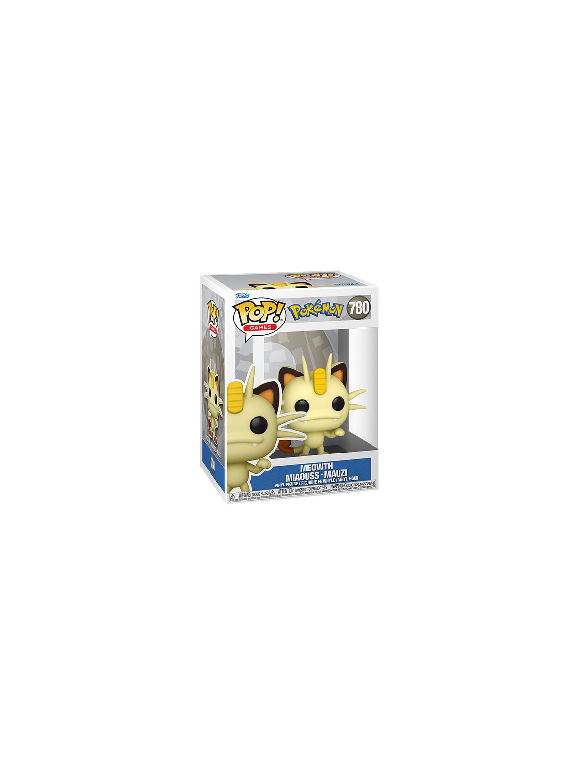 Funko pop pokemon meowth 780
