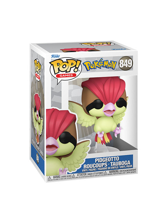 Funko pop pokemon pidgeotto 849