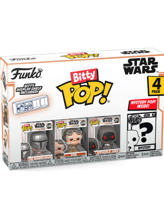Funko bitty pop 4 pack star wars the mandalorian