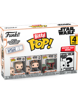 Funko bitty pop 4 pack star wars the mandalorian marshal