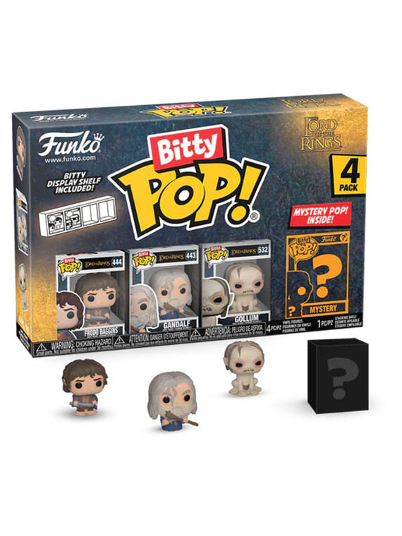 Funko bitty pop 4 pack il signore degli anelli frodo baggins