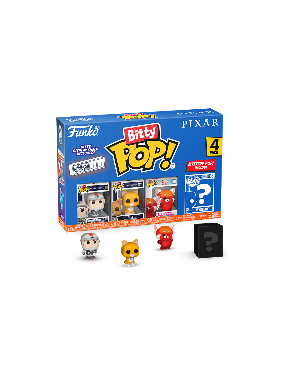 Funko bitty pop 4 pack disney pixar buzz lightyear