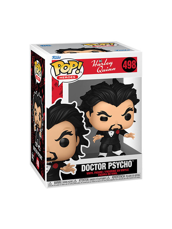 Funko pop harley quinn animated series doctor psycho 498
