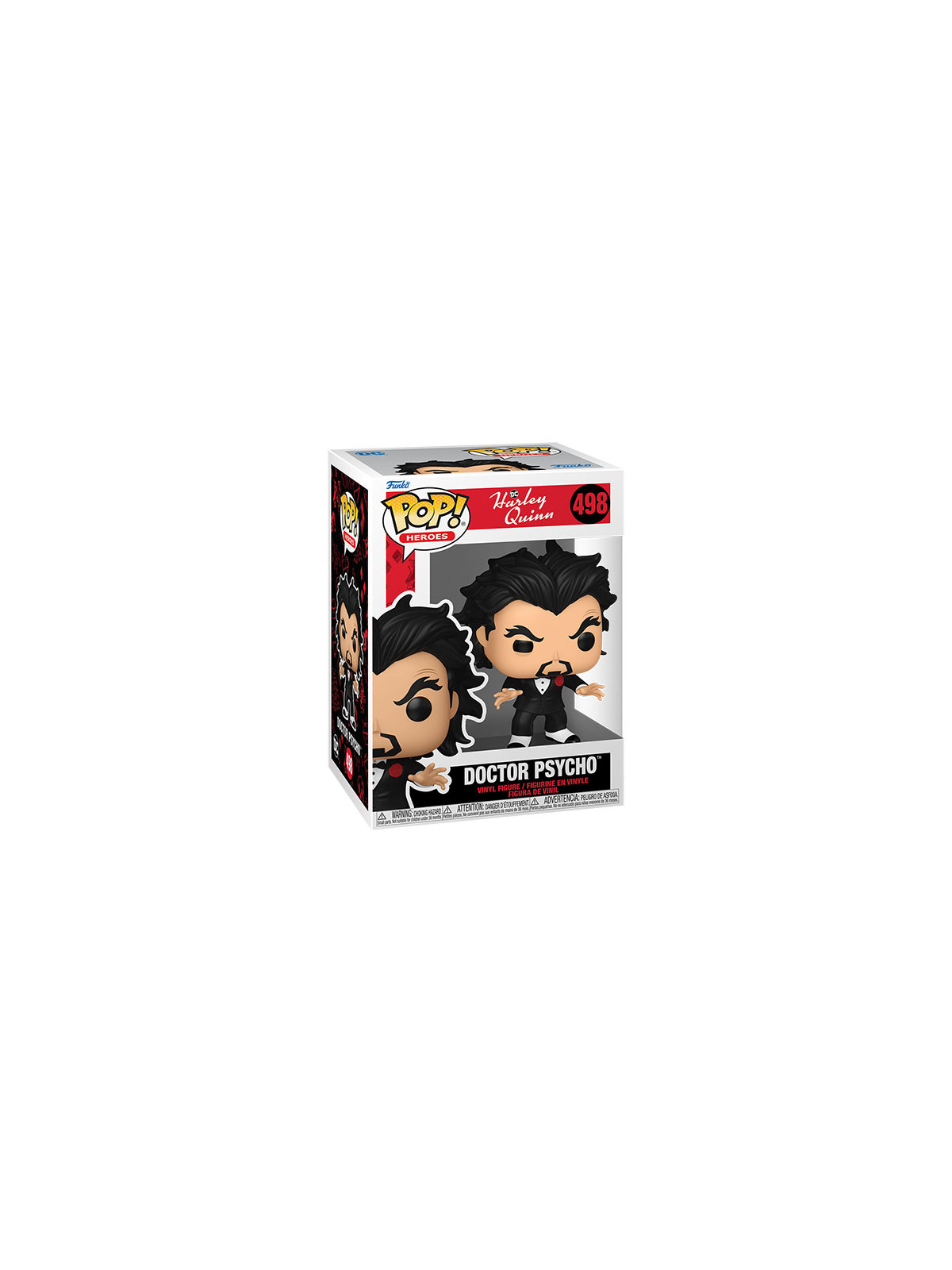 Funko pop harley quinn animated series doctor psycho 498